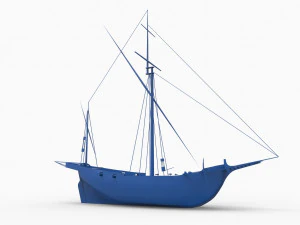 old ship mod4 3D Print Model