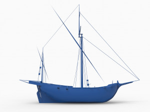 old ship mod4 3D Print Model