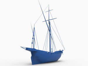 old ship mod4 3D Print Model