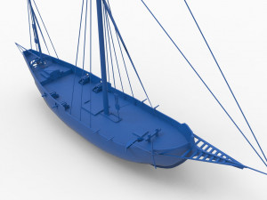 old ship mod4 3D Print Model