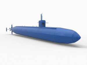 submarine mod1 3D 프린트 모델