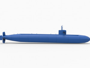 submarine mod1 3D 프린트 모델