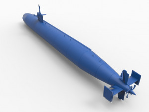 submarine mod1 3D 프린트 모델