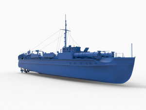 battleship 3D-Druckmodell