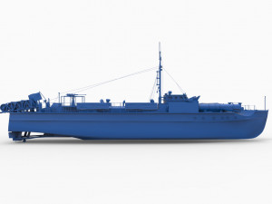 battleship 3D-Druckmodell