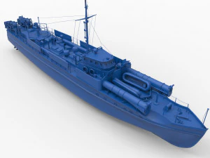 battleship 3D Print Model