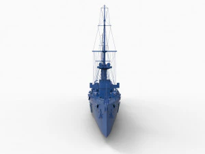 battleship mod1 3D Print Model