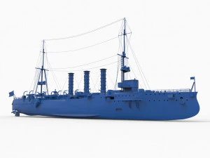battleship mod1 3D Print Model