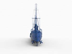 battleship mod1 3D Print Model