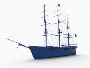 old ship mod5 3D-printmodel