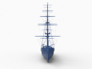 old ship mod5 3D Baskı Modeli