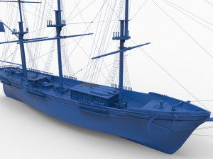 old ship mod5 3D Baskı Modeli