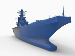 battleship mod21 3D Print Model