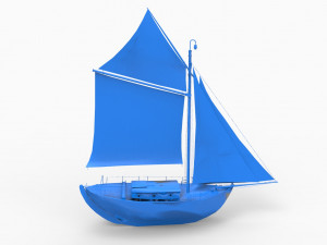 old ship mod6 3D 프린트 모델