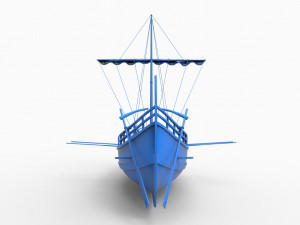 old ship mod7 Modello di stampa 3D