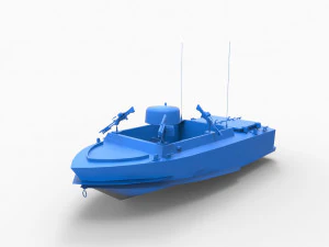 navio de guerra mod4 Modelo de Impressão 3D