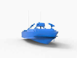 battleship mod4 Model Cetak 3D