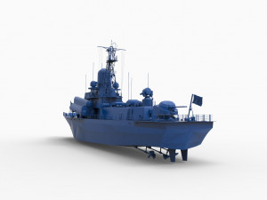battleship mod5 3D 프린트 모델
