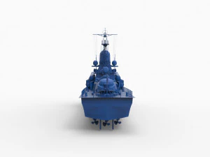 전함 mod5 3D 프린트 모델