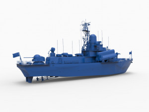 battleship mod5 3D 프린트 모델