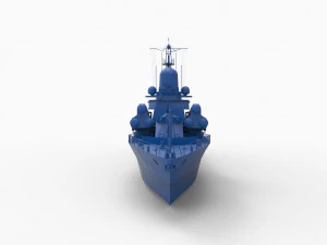 전함 mod5 3D 프린트 모델