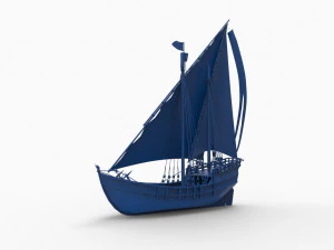 старий корабель mod9 3D Принт Модель