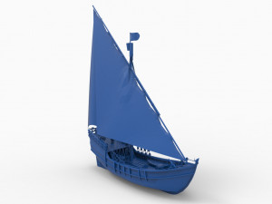 old ship mod9 3D 打印模型