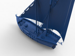 old ship mod9 3D 打印模型