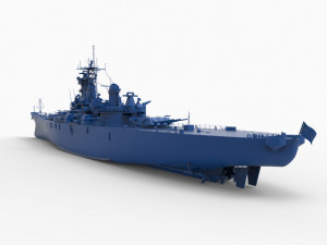 battleship mod6 Modello di stampa 3D