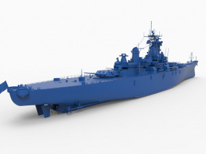 battleship mod6 Modello di stampa 3D
