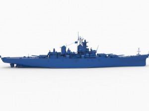 battleship mod6 Modello di stampa 3D