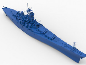 battleship mod6 Modello di stampa 3D