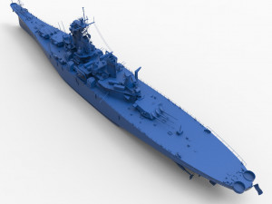 battleship mod6 Modello di stampa 3D