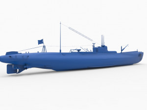 submarine mod3 3D Print Model