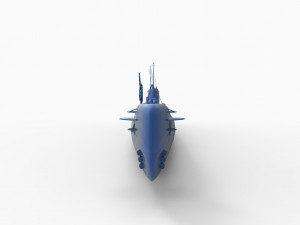 submarine mod3 3D Print Model