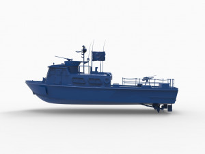 battleship mod7 Modello di stampa 3D