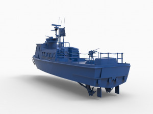 battleship mod7 Modello di stampa 3D