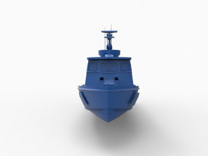 battleship mod7 Modello di stampa 3D