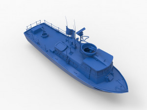 battleship mod7 Modello di stampa 3D