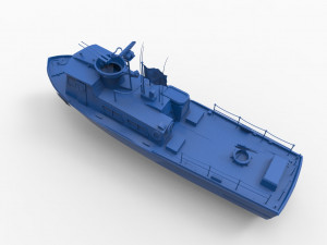battleship mod7 Modello di stampa 3D