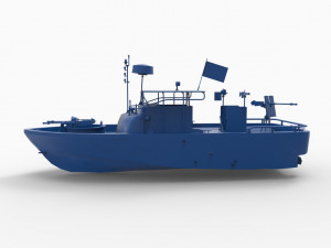 battleship mod8 Modèles 3D en vedette