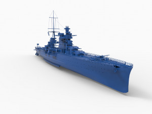 battleship mod9 3D-Druckmodell