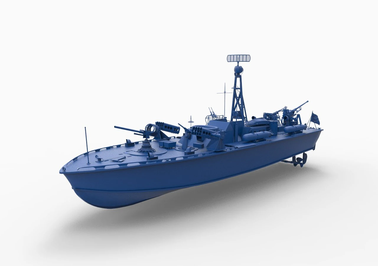 battleship mod10 3D Print Model .c4d .max .obj .3ds .fbx .stl .blend