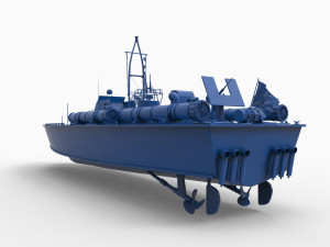 battleship mod11 3D 프린트 모델