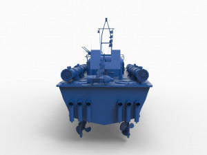 battleship mod11 3D 프린트 모델