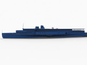 navio mod8 Modelo de Impressão 3D