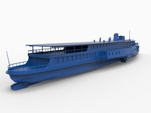 ship mod8 3D Принт Модель