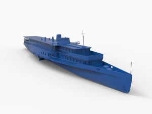 navio mod8 Modelo de Impressão 3D