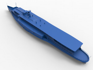 ship mod8 3D Принт Модель