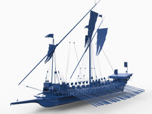 old ship mod10 3D-printmodel
